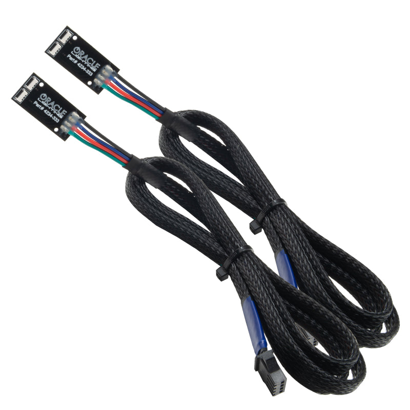 ORACLE Lighting 4234-333 Oracle 19-22 RAM Fiber Optic LED Interior Ambient Dash Kit - (3PCS) - SEE WARRANTY