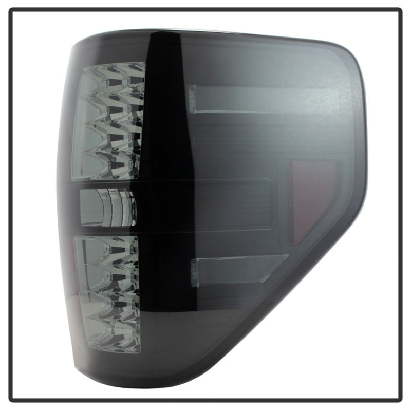 SPYDER 5078148 Spyder Ford F150 09-14 LED Tail Lights Black Smoke ALT-YD-FF15009-LED-BSM
