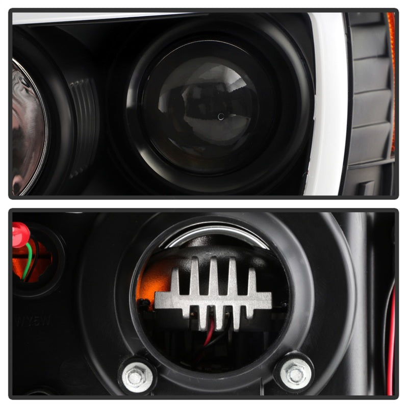 SPYDER 5088185 Spyder Toyota Tacoma 05-11 V2 High-Power LED Headlights - Black PRO-YD-TT05PL-BK