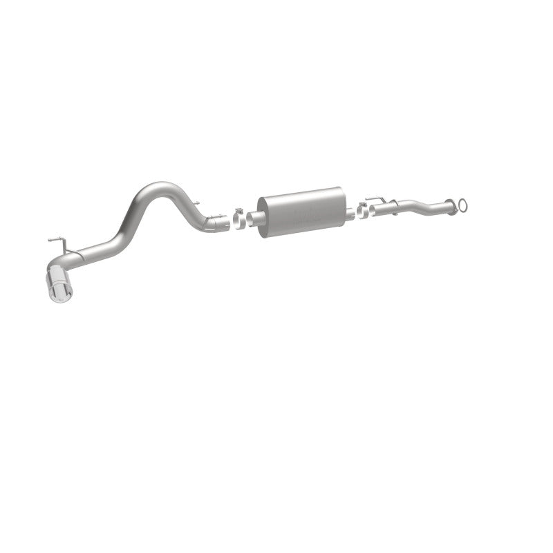 Magnaflow 19291 MagnaFlow Cat-Back 2016 Toyota Tacoma 3.5L V6 SS 3in Single Pass Side Exit Rear 4in Tip
