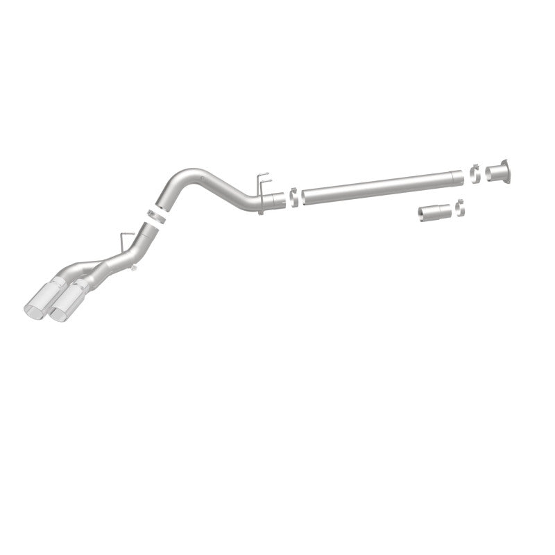 Magnaflow 17873 MagnaFlow 08-17 Ford F-250/F-350/F-450 4.6L/6.7 DPF-Back SS 4in Dual Single Passenger Side Rear Exit