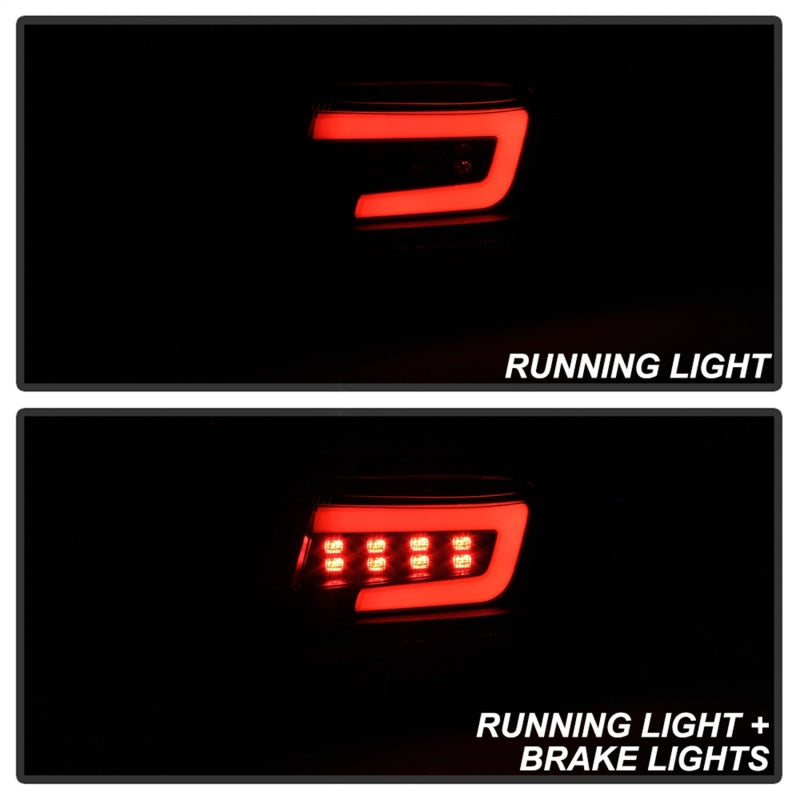 SPYDER 5087980 Spyder 08-11 Subaru Impreza WRX 4DR LED Tail Lights - Black Smoke ALT-YD-SI084D-LED-BSM