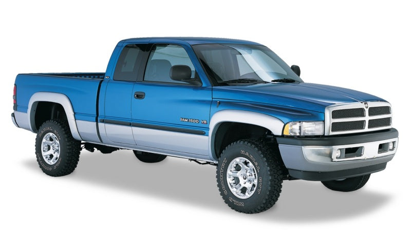 Bushwacker 50903-02 94-01 Dodge RAM 1500 Fleetside OE Style Flares 4pc 78.0/96.0in Bed - Black