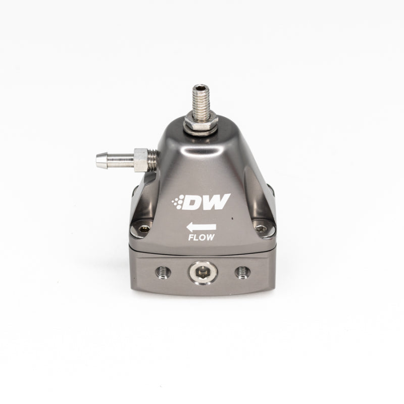 DeatschWerks 6-1001-FRT DWR1000iL In-Line Adjustable Fuel Pressure Regulator - Titanium