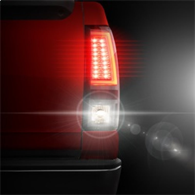SPYDER 5081896 Spyder Chevy Silverado 1500/2500 99-02 Version 2 LED Tail Lights - Smoke ALT-YD-CS99V2-LED-SM