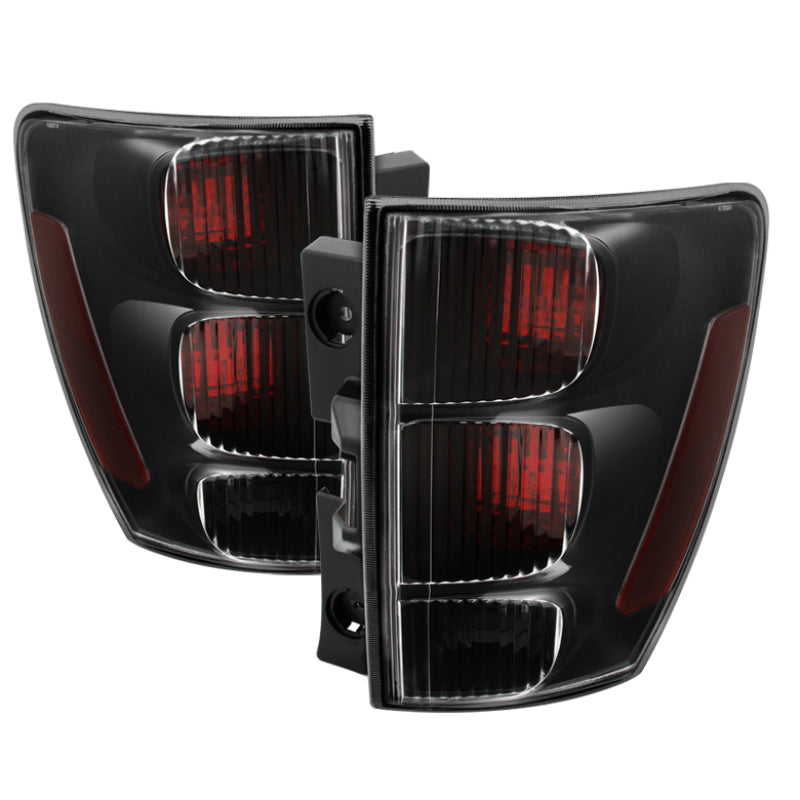 SPYDER 9031885 Xtune Chevy Equinox 05-09 OEM Style Tail Lights -Black ALT-JH-CEQ05-OE-RSM