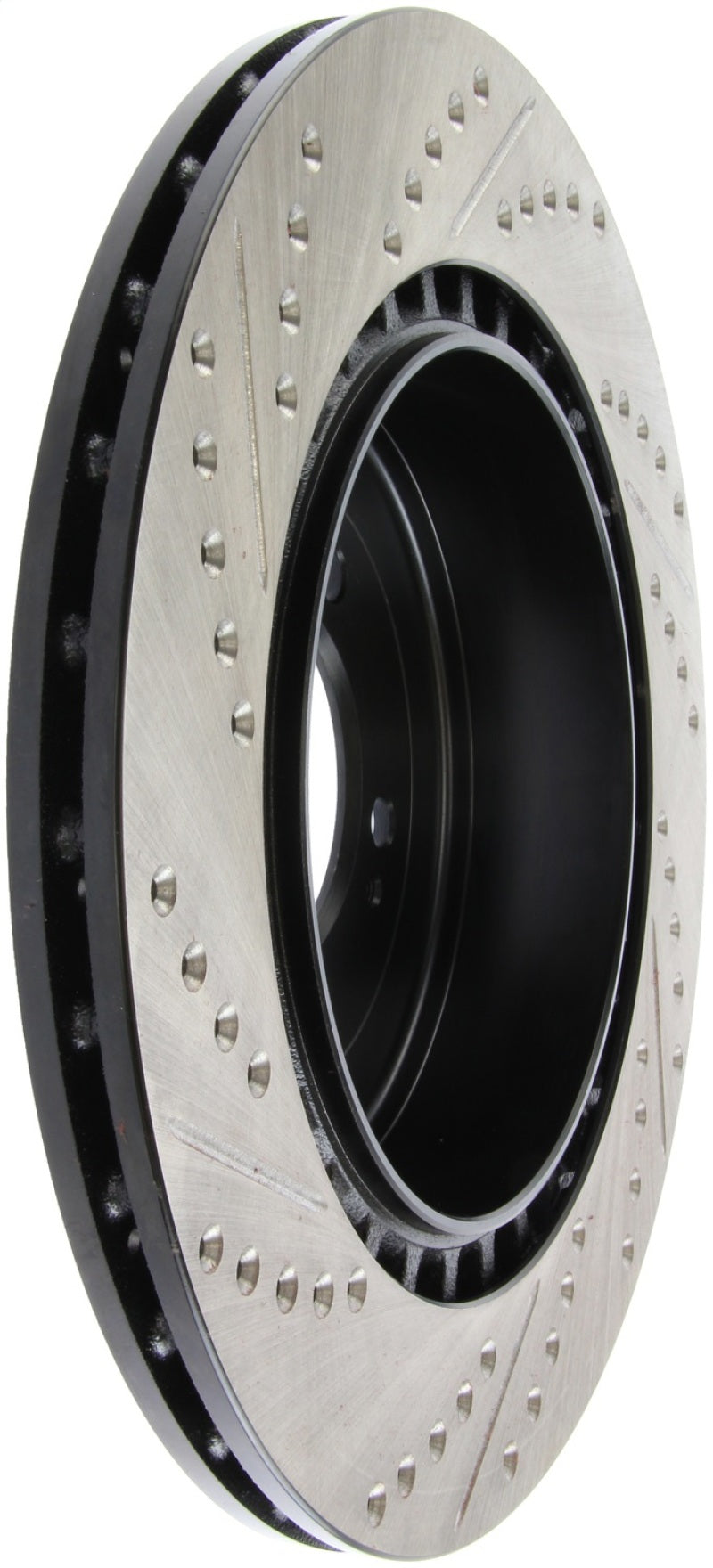 Stoptech 127.46075L StopTech Slotted & Drilled Sport Brake Rotor