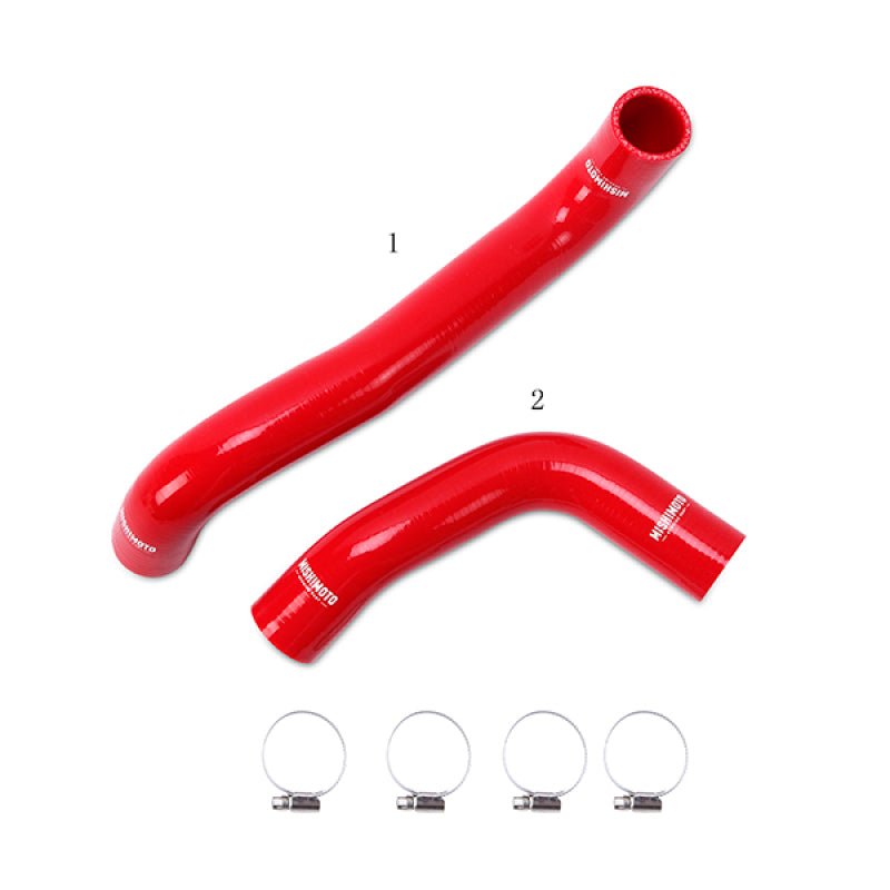 Mishimoto MMHOSE-STI-08RD 08-14 Subaru WRX / 08+ STI Silicone Radiator Hose Kit - Red