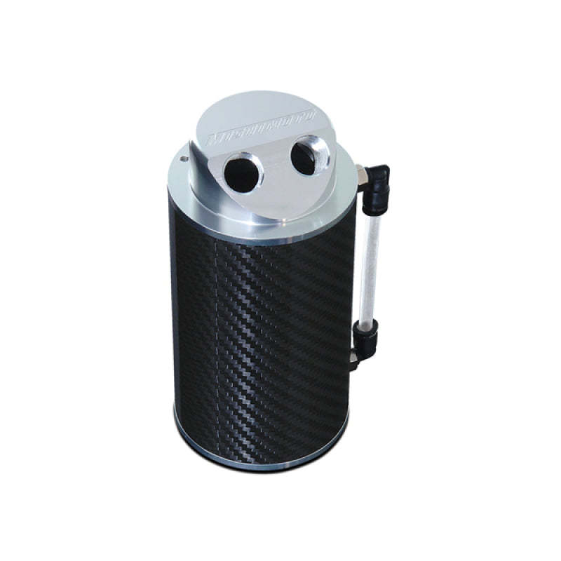 Mishimoto MMOCC-CF Carbon Fiber Oil Catch Can 10mm Fittings