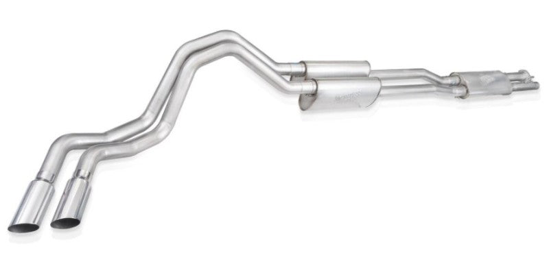 Stainless Works FT220CBR 20-21 Ford F-250/F-350 7.3L 304SS Redline Catback w/ 4in Polished Tips