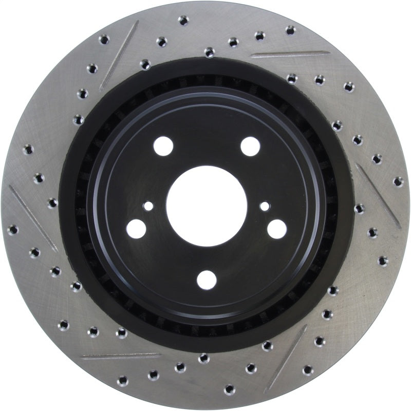 Stoptech 127.44158R StopTech Sport Drilled & Slotted Rotor - Front Right