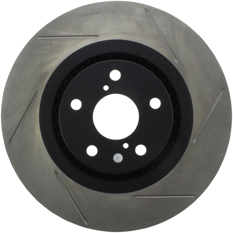 Stoptech 126.44138SL StopTech Power Slot 06 Lexus GS430 / 07-08 Lexus GS350/GS450H / 06-10 IS350 Slotted Left Front Roto