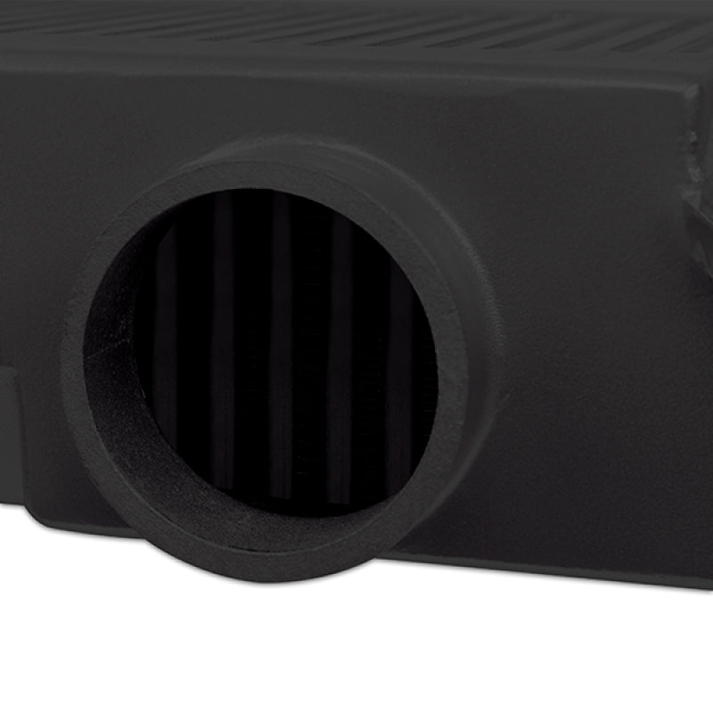 Mishimoto MMTMIC-STI-08BKBK Subaru 08-15 WRX STi Top-Mount Intercooler Kit - Powder Coated Black & Black Hoses