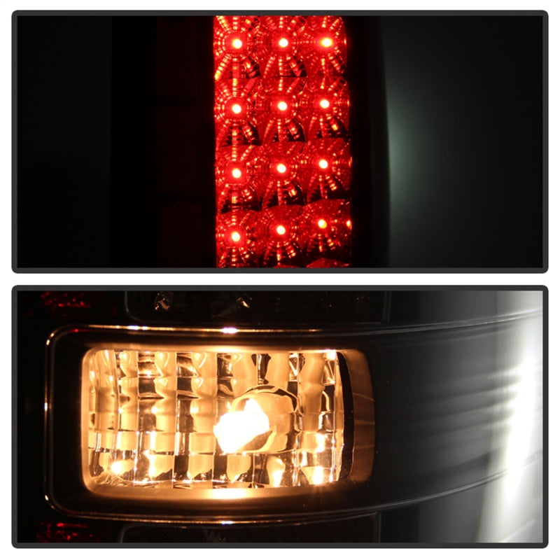 SPYDER 5078148 Spyder Ford F150 09-14 LED Tail Lights Black Smoke ALT-YD-FF15009-LED-BSM