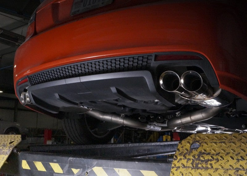 Stainless Works PG8CBFC 2008-09 Pontiac G8 GT 3in Catback Systemt X-Pipe Turbo Chambered Muffler 3.5in Tips