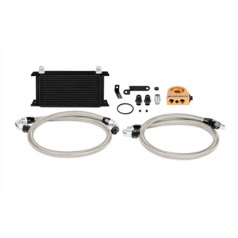 Mishimoto MMOC-STI-08TBK 08-14 WRX/STi Thermostatic Oil Cooler Kit - Black