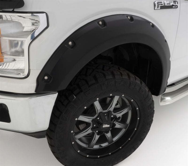 Bushwacker 20945-12 18-19 Ford F-150 Pocket Style Flares 4 pc - Oxford White