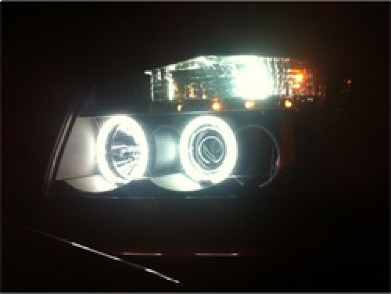 SPYDER 5030207 Spyder Nissan Titan 04-14/Armada 04-07 Projector Headlights CCFL Halo LED Blk PRO-YD-NTI04-CCFL-BK