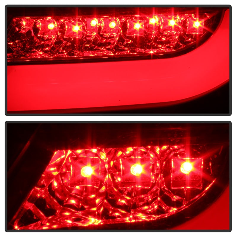 SPYDER 5075581 Spyder Pontiac Grand Prix 04-08 Light Bar LED Tail Light Black ALT-YD-PGP04-LED-BK