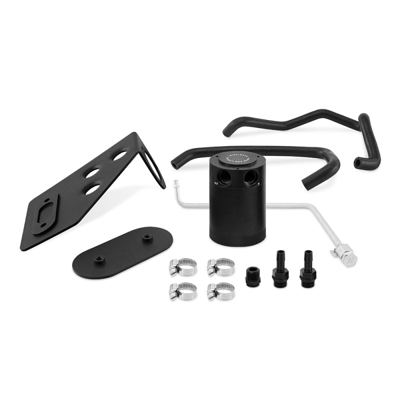 Mishimoto MMBCC-SUP-20CBE 2020+ Toyota Supra Baffled Oil Catch Can Kit - Black