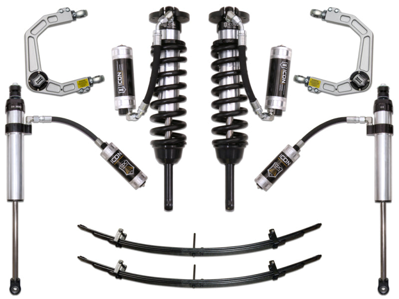 ICON K53006 05-15 Toyota Tacoma 0-3.5in/2016+ Toyota Tacoma 0-2.75in Stg 6 Suspension System w/Billet Uca