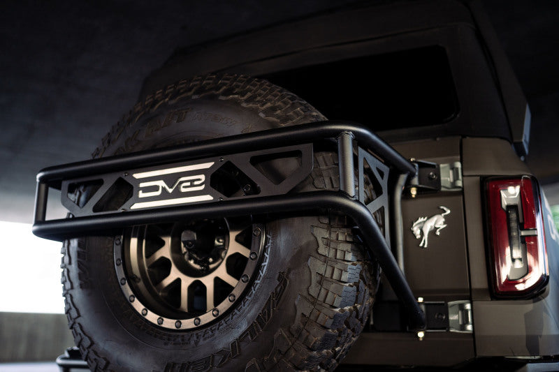 DV8 Offroad TCBR-01 21-23 Ford Bronco Spare Tire Guard & Accessory Mount