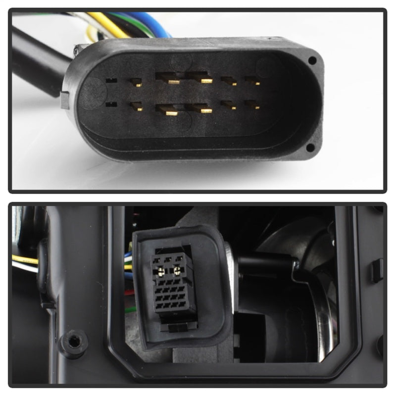 SPYDER 5017529 Spyder Volkswagen GTI 06-09/Jetta 06-09 Xenon/HID Model Only - DRL Black PRO-YD-VG06-HID-DRL-BK