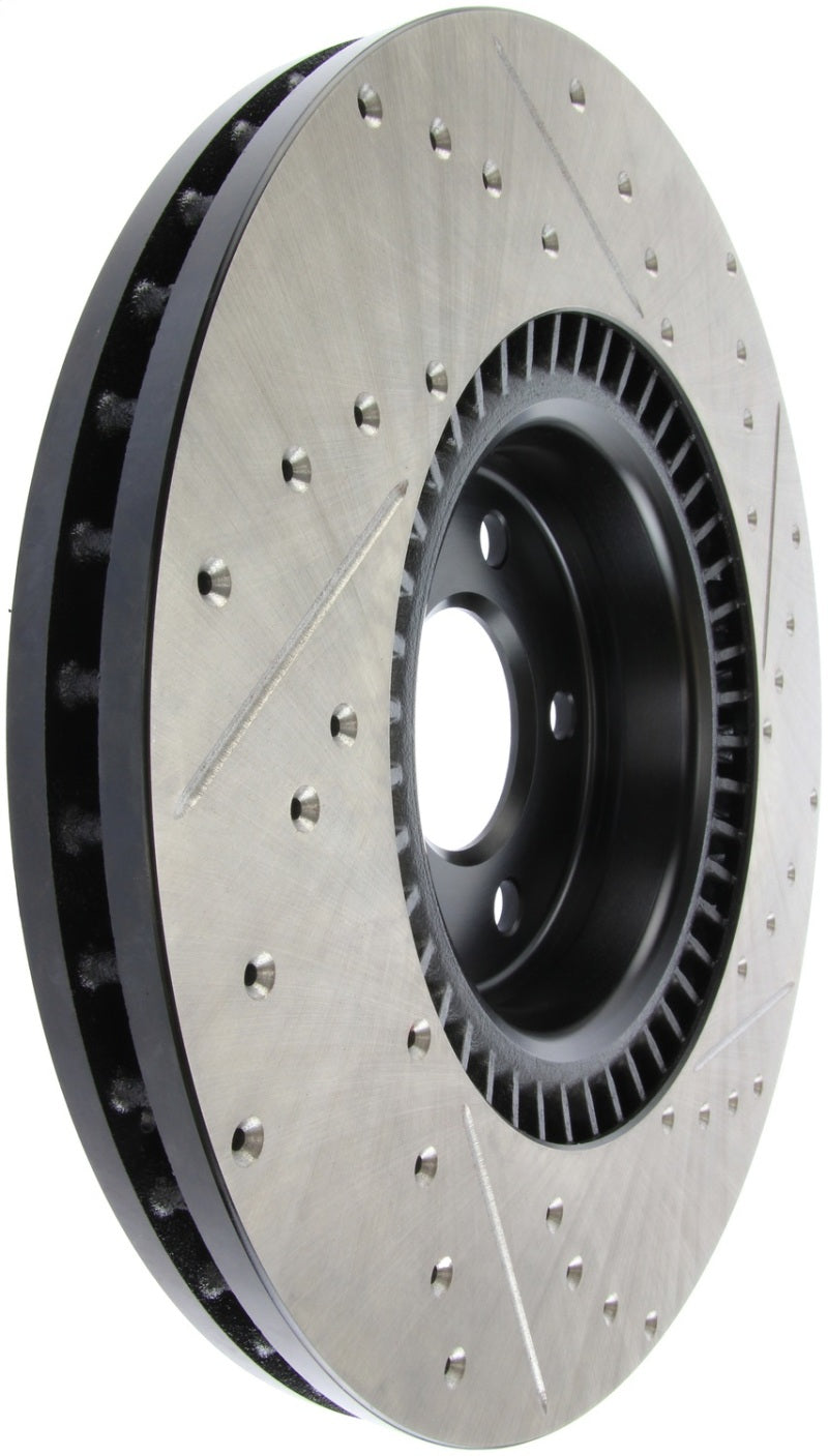 Stoptech 127.33134R StopTech Slotted & Drilled Sport Brake Rotor