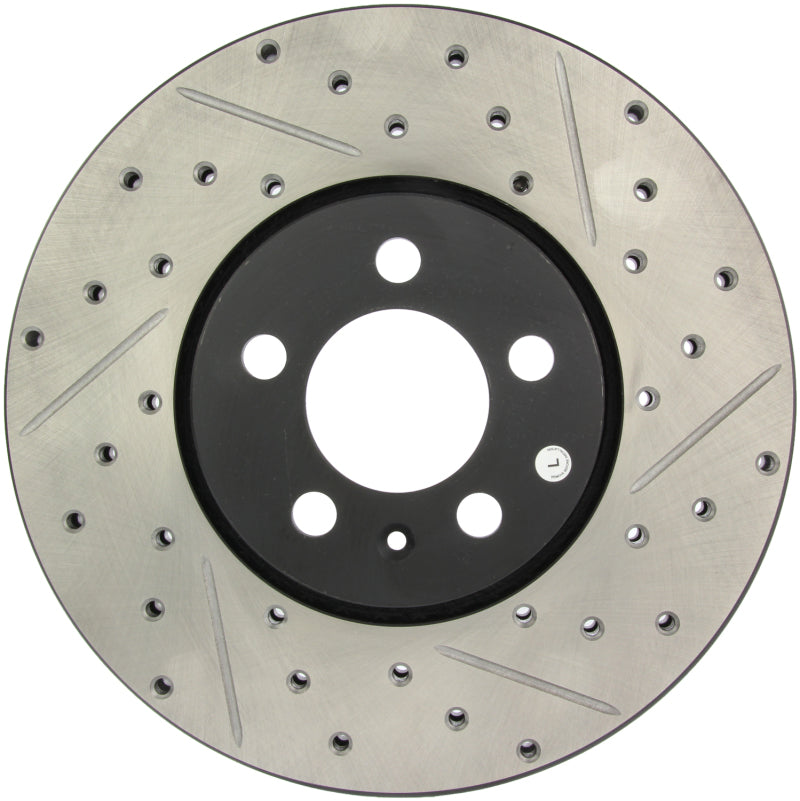 Stoptech 127.33059L StopTech Slotted & Drilled Sport Brake Rotor
