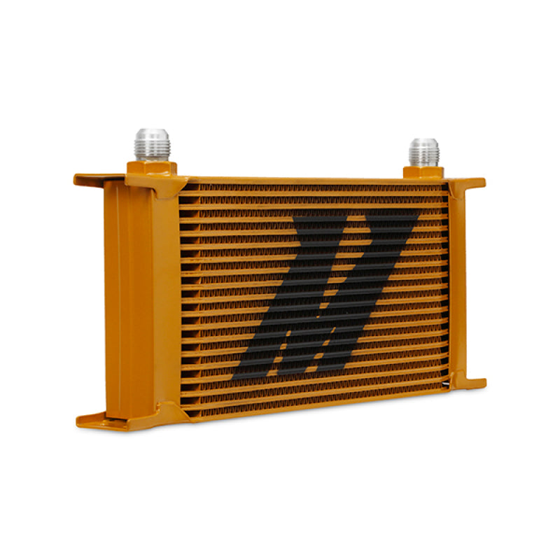 Mishimoto MMOC-19G Universal 19 Row Oil Cooler - Gold