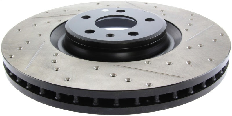 Stoptech 127.33134L StopTech Slotted & Drilled Sport Brake Rotor