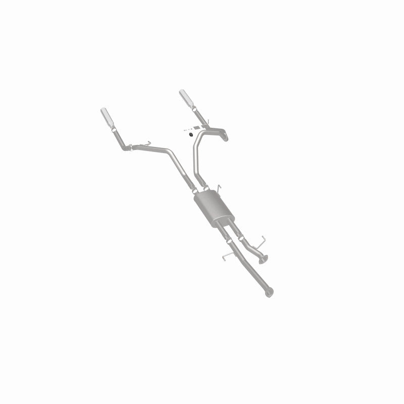 Magnaflow 15305 MagnaFlow 14 Toyota Tundra V8 4.6L/5.7L Stainless Cat Back Exhaust Dual Split Rear Exit