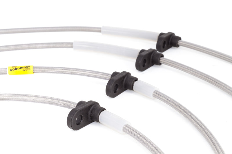 Goodridge 20018 94-01 Acura Integra / 92-95 Honda Civic (w/Rear Disc & ABS) Stainless Steel Brake Line Kit