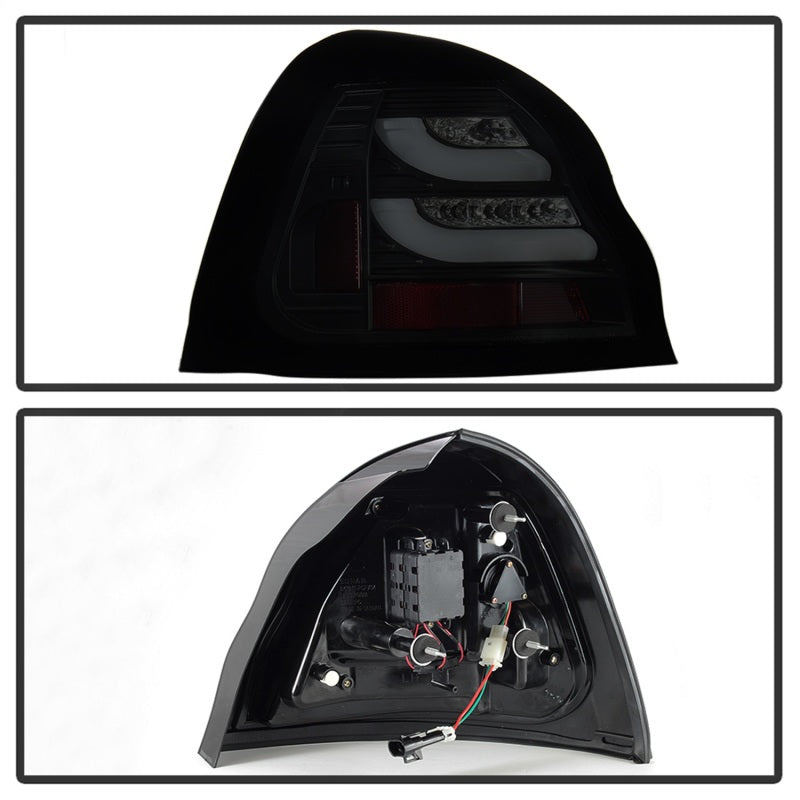 SPYDER 5084385 Spyder 04-08 Pontiac Grand Prix Light Bar LED Tail Light - Black Smoke (ALT-YD-PGP04-LED-BSM)