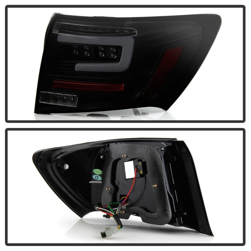 SPYDER 5087980 Spyder 08-11 Subaru Impreza WRX 4DR LED Tail Lights - Black Smoke ALT-YD-SI084D-LED-BSM