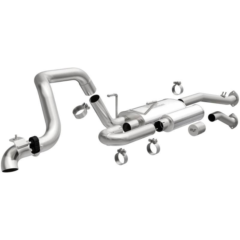 Magnaflow 19538 MagnaFlow 98-02 Toyota 4Runner Overland Series Cat Back Performance Exhaust