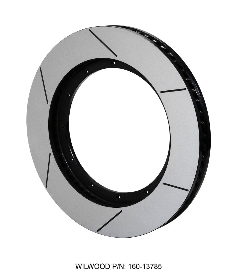 Wilwood 160-13785-GTB Rotor-GT60 SPC-37-RH-BLK 15.00 x 1.50 - 12 on 9.75in
