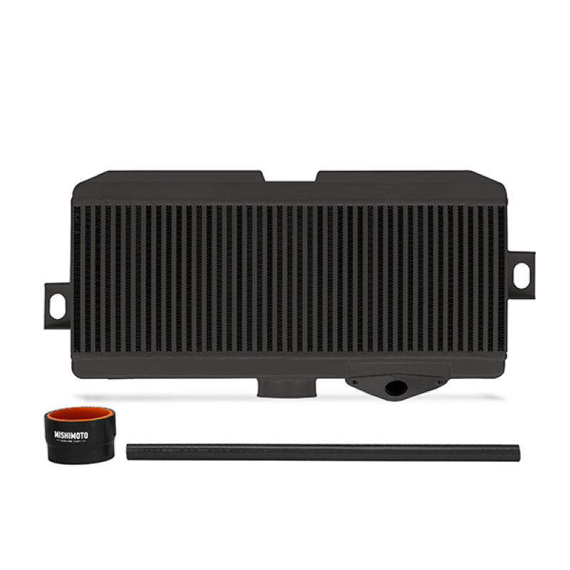 Mishimoto MMTMIC-STI-08BKBK Subaru 08-15 WRX STi Top-Mount Intercooler Kit - Powder Coated Black & Black Hoses