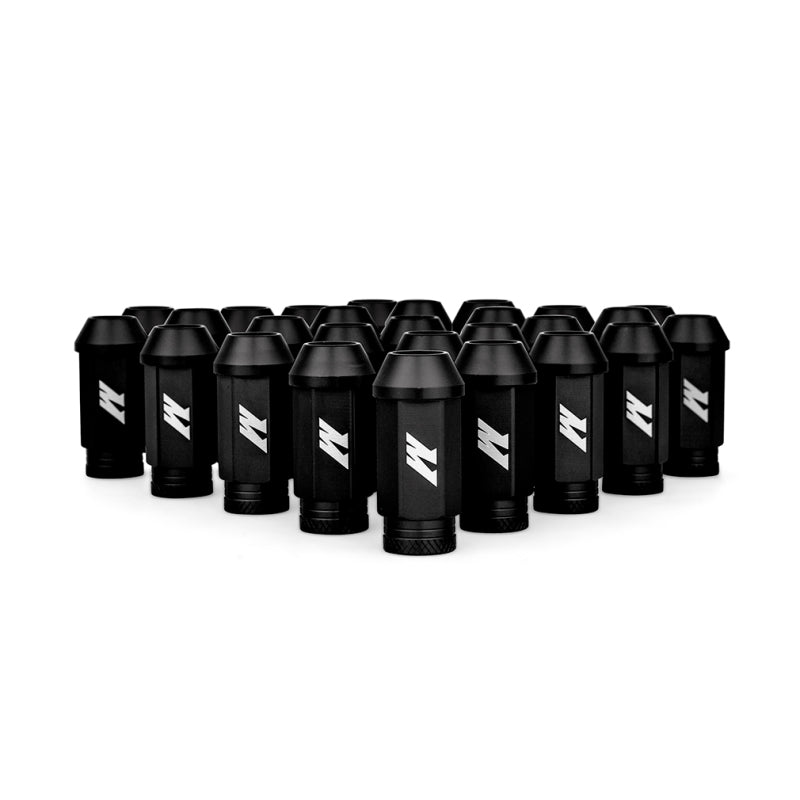 Mishimoto MMLG-15-27LBK Aluminum Locking Lug Nuts M12x1.5 27pc Set Black