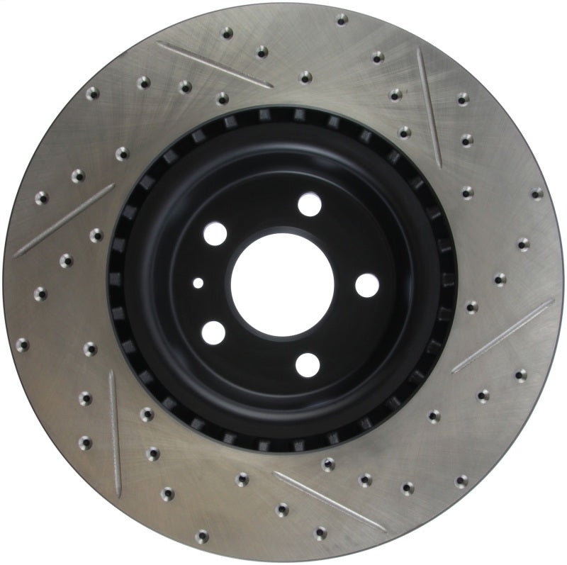 Stoptech 127.33138R StopTech Slotted & Drilled Sport Brake Rotor