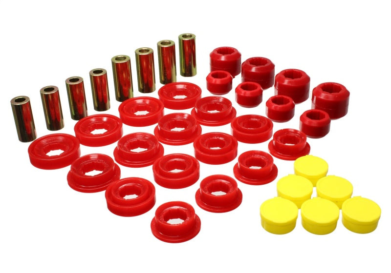 Energy Suspension 5.3145R 03-09 RAM 1500 Pickup 4WD Control Arm Bushing Set - Red