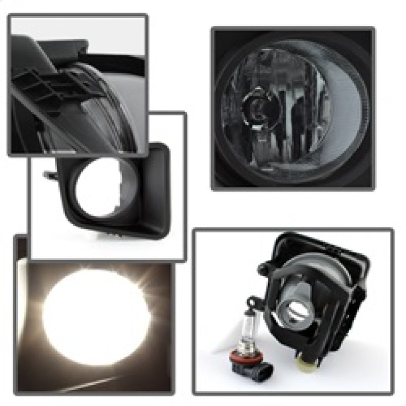 SPYDER 5077707 Spyder Toyota Tundra 2014+ OEM Fog Lights W/Switch- Smoked FL-CL-TTU14-SM