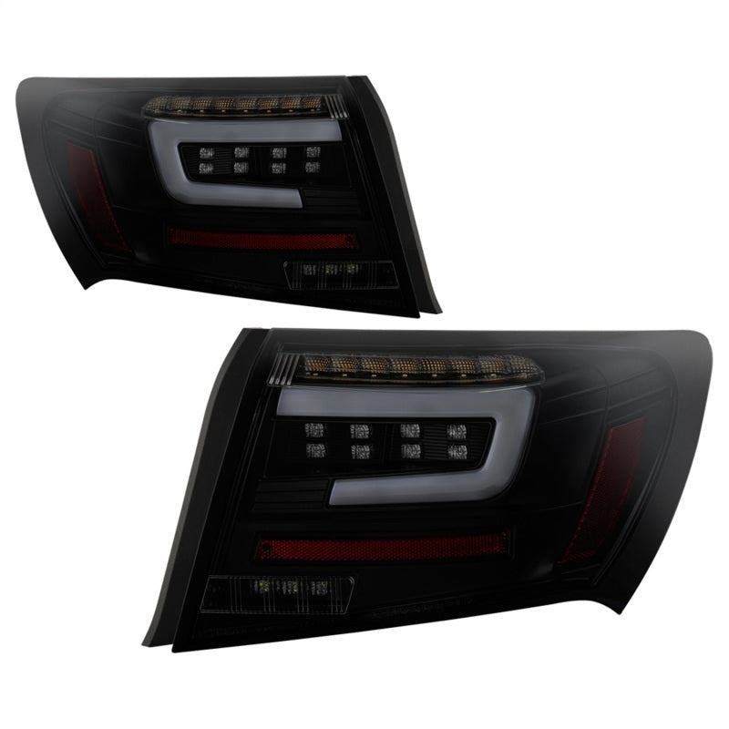 SPYDER 5087980 Spyder 08-11 Subaru Impreza WRX 4DR LED Tail Lights - Black Smoke ALT-YD-SI084D-LED-BSM
