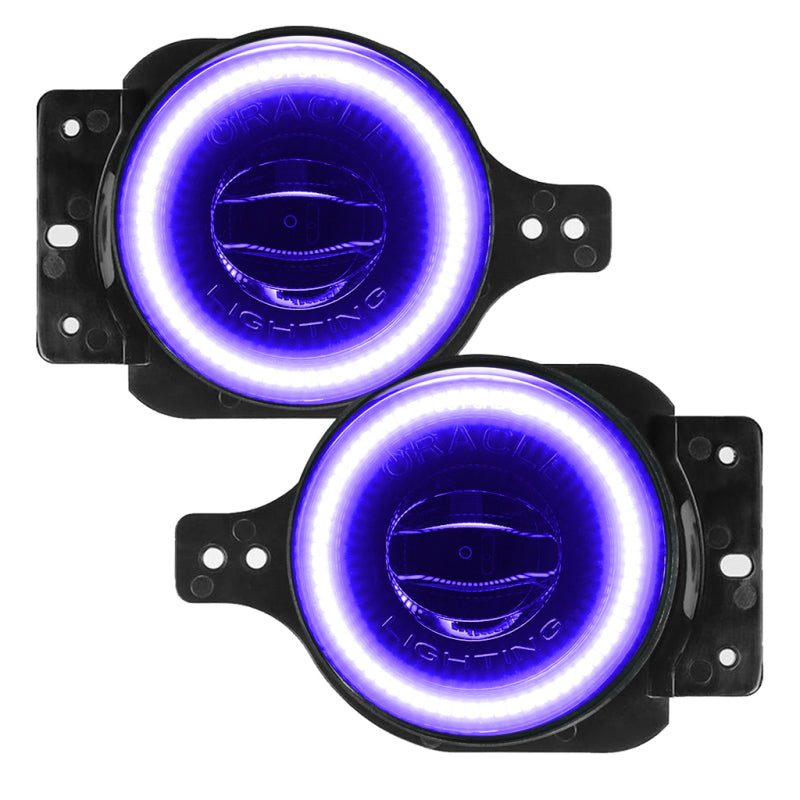 ORACLE Lighting 5847-334 Oracle Jeep Wrangler JL/JT Sport High Performance W LED Fog Lights - w/o Controller SEE WARRANTY