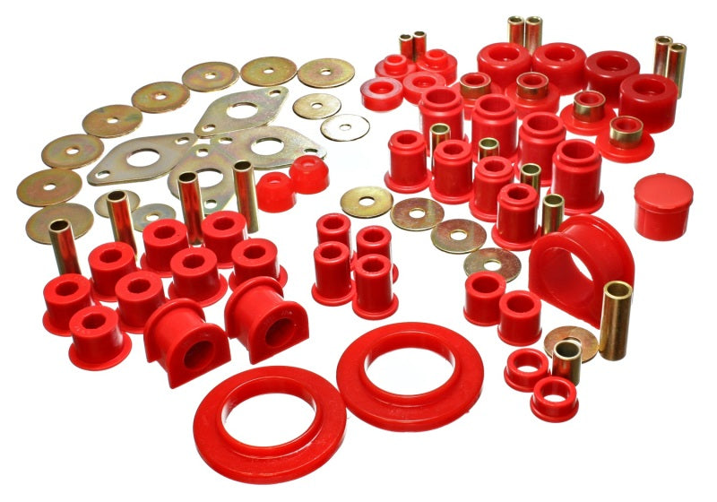 Energy Suspension 8.18107R 01-04 Toyota Tacoma Red Hyper-Flex Master Bushing Set
