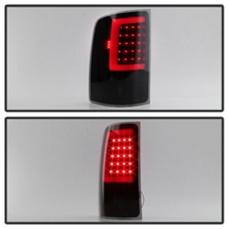 SPYDER 9038518 xTune 07-13 GMC Sierra 1500 LED Tail Lights - Black Smoke (ALT-ON-GS07-G2-LED-BSM)
