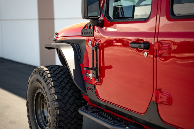 DV8 Offroad STJL-04 07-23 Jeep Gladiator/Wrangler JT/JK/JL Hinge Mounted Step