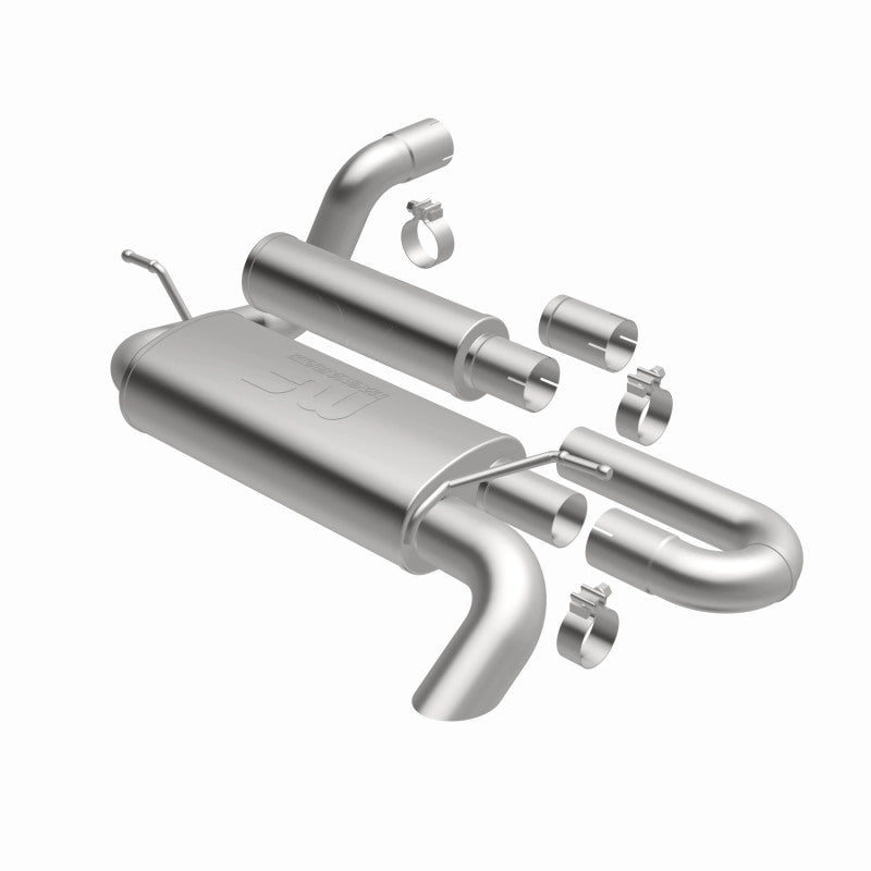 Magnaflow 19620 MagnaFlow 18-23 Jeep Wrangler JL 2.0L/3.6L Overland Series Axle-Back Exhaust