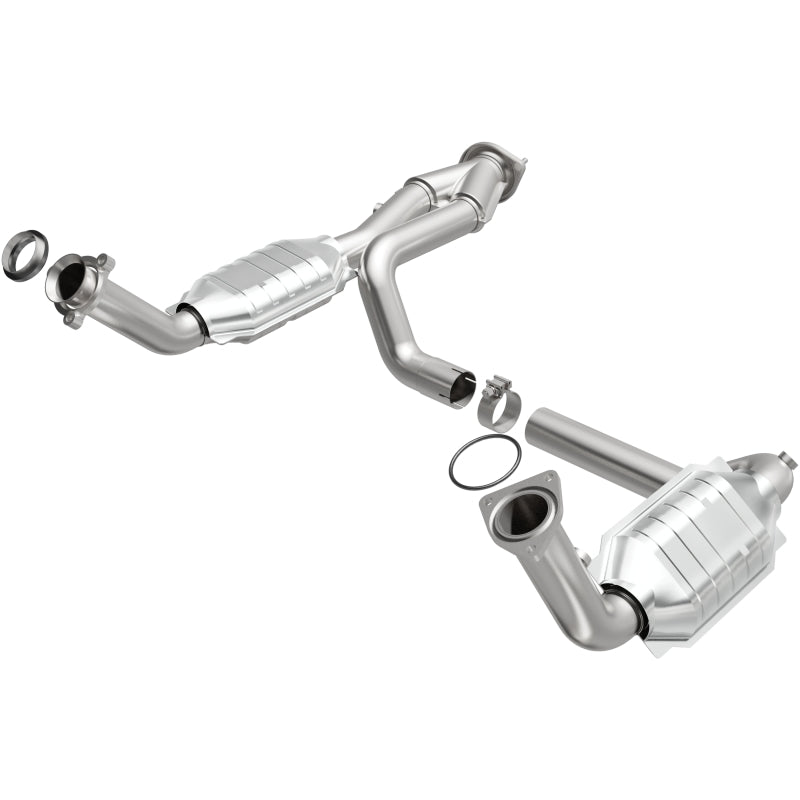 Magnaflow 93419 MagnaFlow Conv DF 02-06 Cadillac Escalade / 02-06 Chevy Avalanche 5.3L Dual Conv Y-Pipe Assembly 2WD