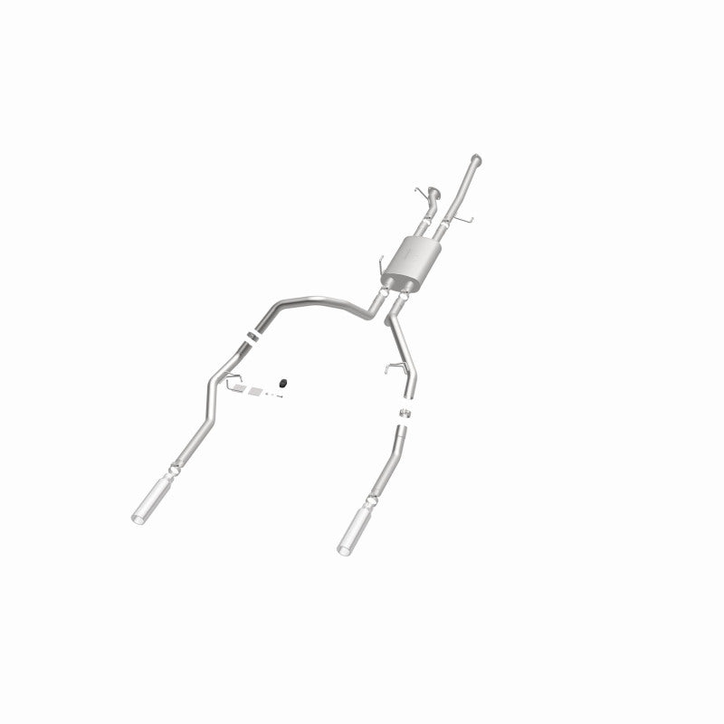 Magnaflow 15305 MagnaFlow 14 Toyota Tundra V8 4.6L/5.7L Stainless Cat Back Exhaust Dual Split Rear Exit